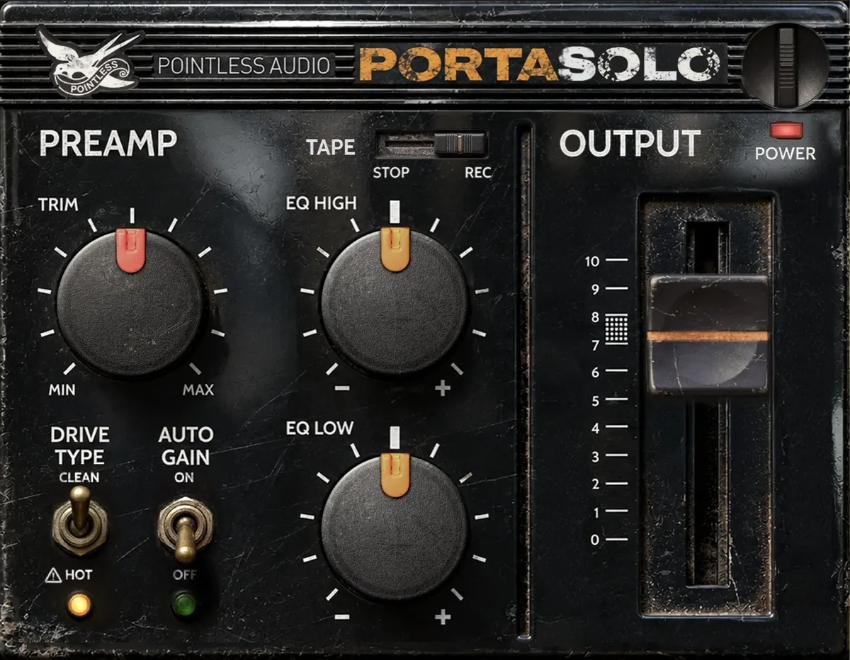 PortaSolo plugin interface